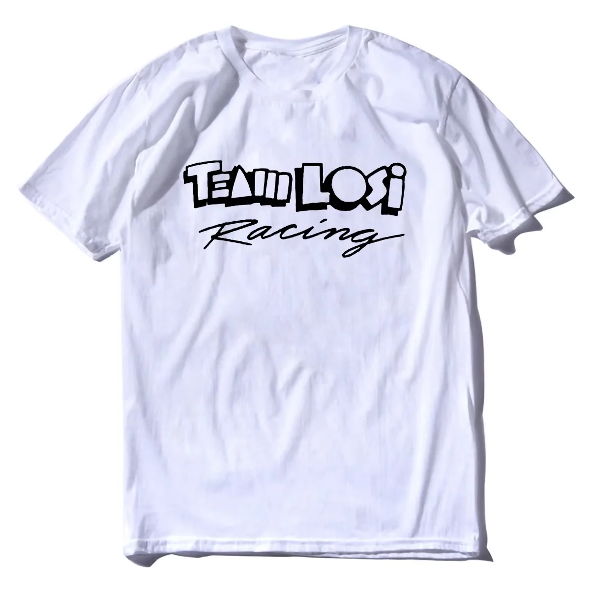 2026 New Team Losi Oversized Unisex Streetwear T Shirt Family Matching Racing Team Graffiti Text Front Graphic Short Sleeve Tee