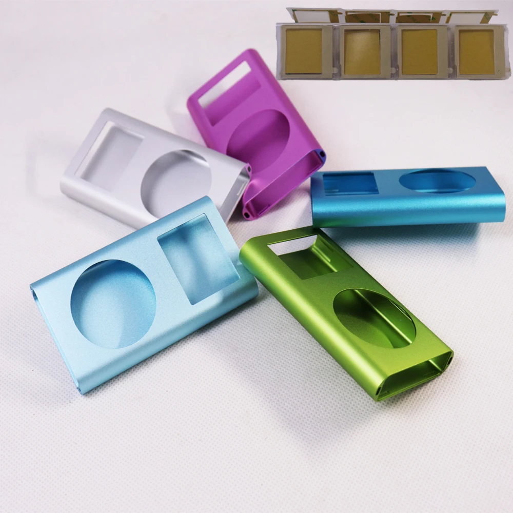 Серебристый, синий, зеленый, розовый, голубой, металлический корпус с окошком для объектива для iPod Mini 1st 2nd 4GB 6GB A1051 Серебристый, синий, зеленый, розовый, голубой, металлический корпус с окошком для объектива для iPod Mini 1st 2nd 4GB 6GB A1051