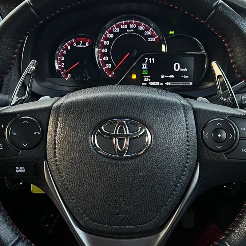 Car Shift Paddle Steering Wheel Paddle For Toyota Vios Raize Revo Fortuner Altis Mark X Levin Camry Corolla Zelas RAV4 Nova