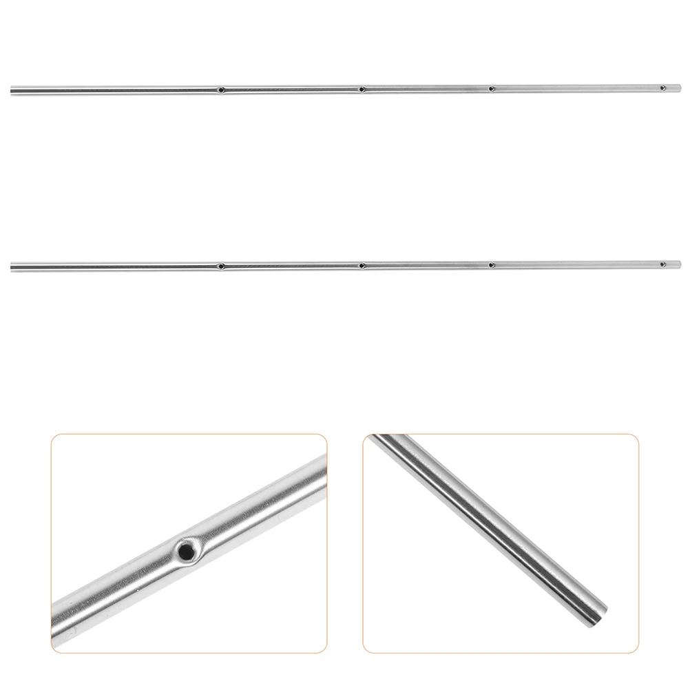 

4pcs Metal Football Machine Pole Replacement Foosball Rods Table Soccer Game Handles Operation Parts Accessories