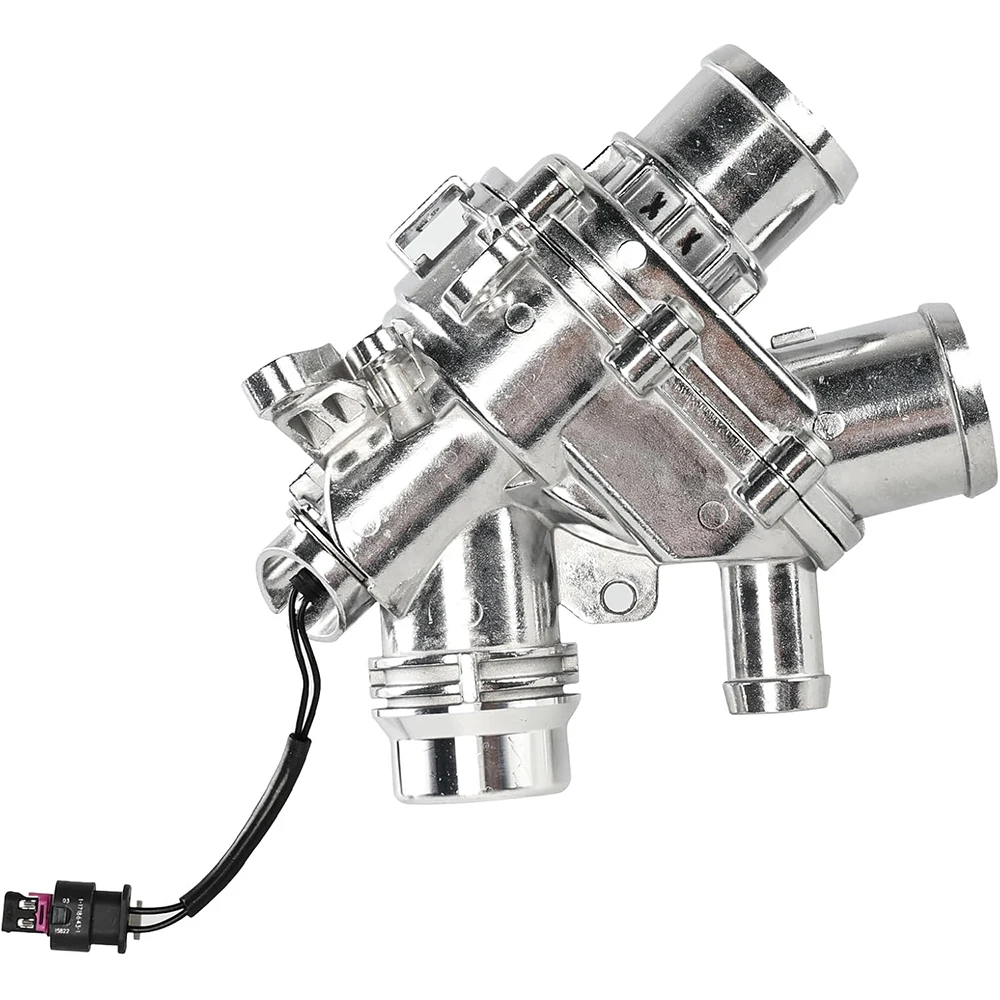 Metal Thermostat With Sensor OE LR062498 LR069809 LR095895 LR107288 For Jaguar Land Rover AJ126 3.0L V6 Supercharged Engine