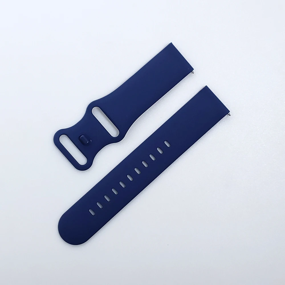 20mm Soft Silicone Strap For Fossil Gen 6 Wellness Edition Smartwatch Replacement Band Wristband Bracelet Watchband bands