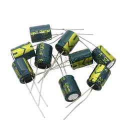 10V 16V 25V 35V High Frequency Low ESR Aluminum Capacitor 470UF 10V1500UF 16V330UF 16V470UF 25V47UF 25V330UF 25V3300UF 35V100UF