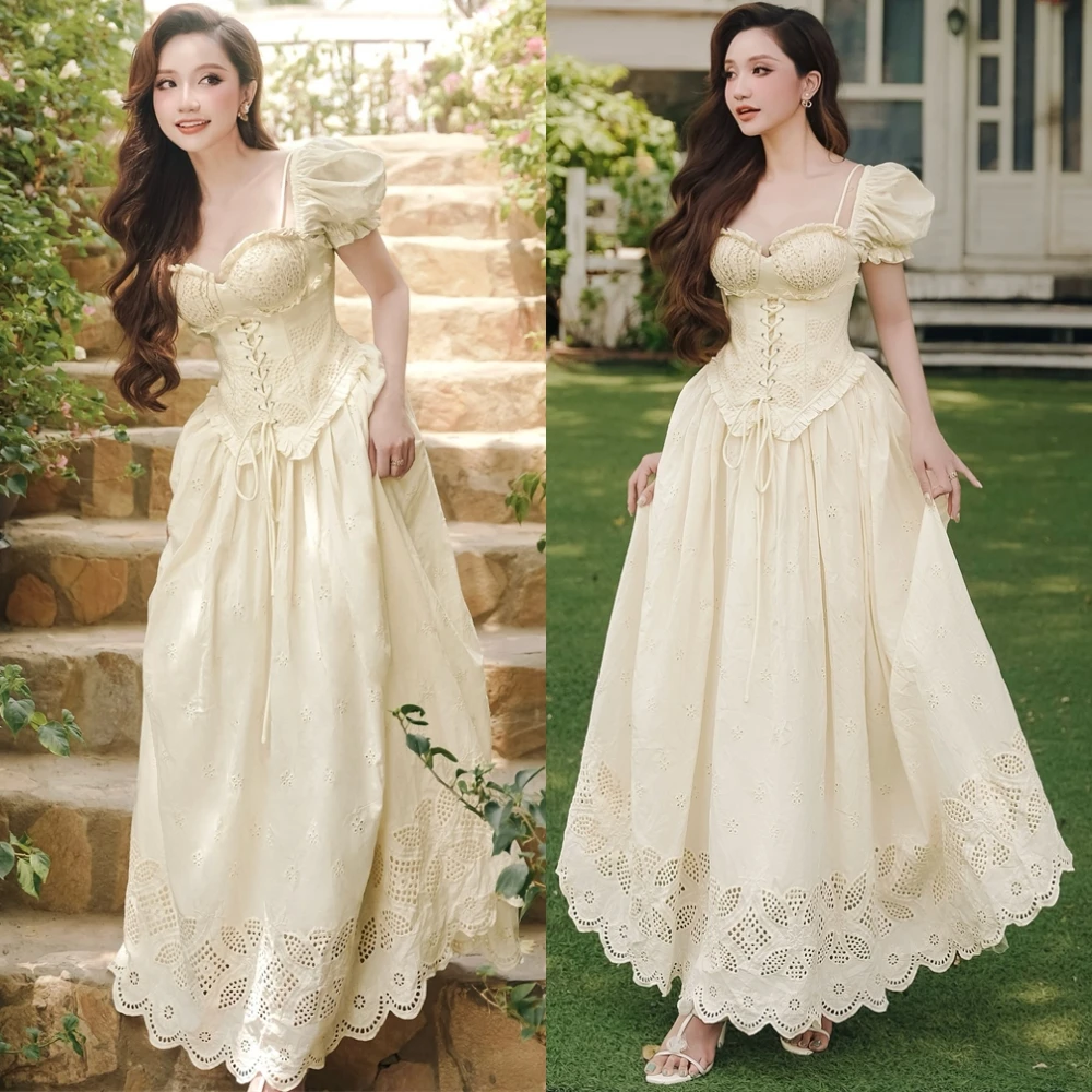 

Customized Luxury Jersey Evening Dress Exquisite Square Collar Prom Dresses Modern Appliques Sleeveless Special Occasion Gowns