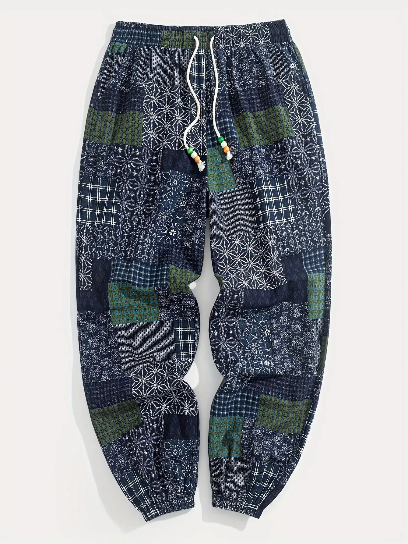 Retro-style Patterned Printed 2026 Best-selling Men's Long Pants for Couples, 3D Full-printed Casual and Fashionable Long Pants