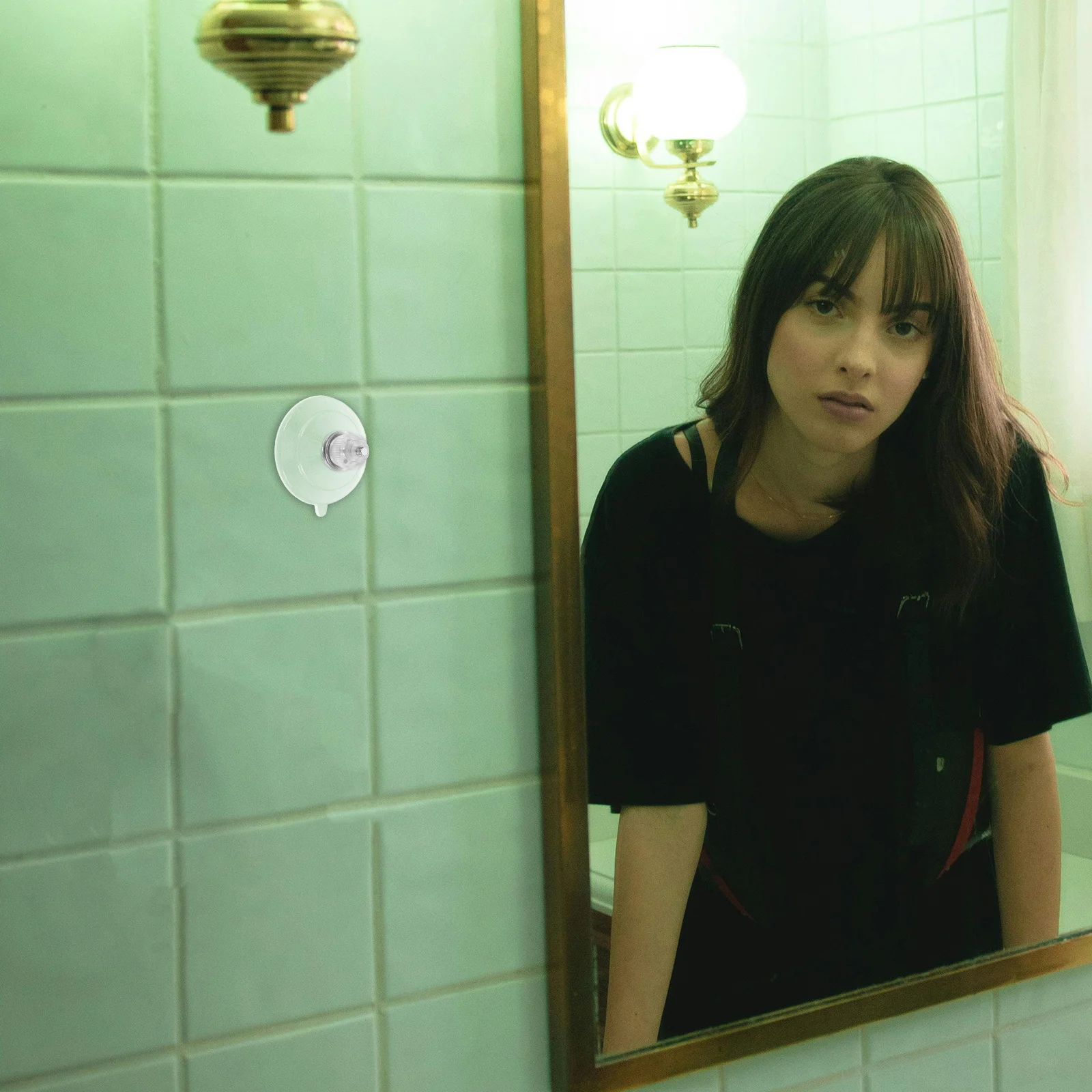 

6Pcs Clear Screw Suction Cup Hooks Transparent PVC Heavy Duty Wall Holders for Bathroom Kitchen Window Car 45mm