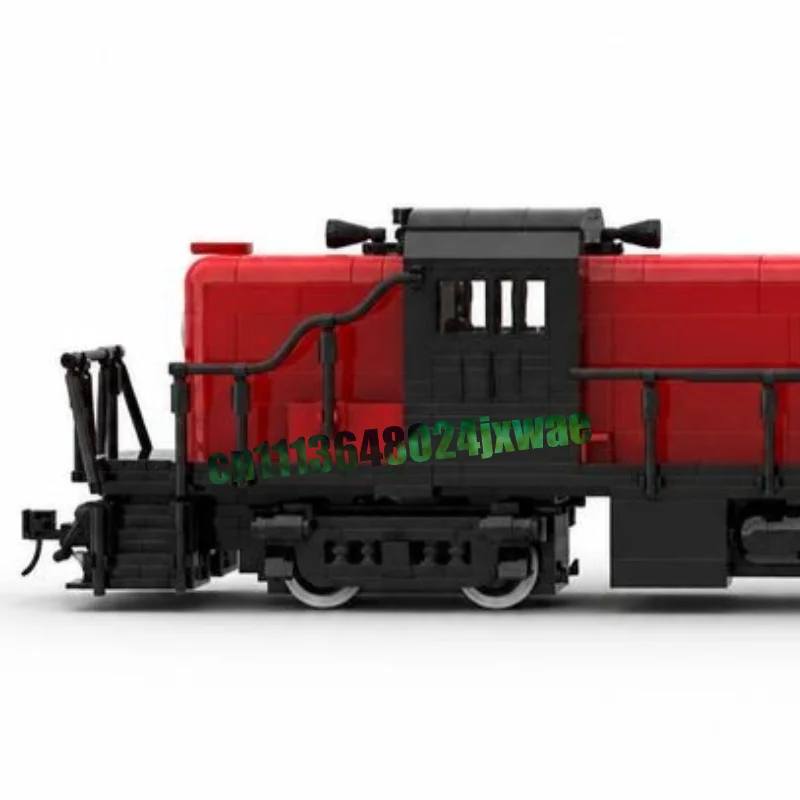 1201 PCS Alco RS-3 New Haven MOC Diesel Locomotive Train Model Custom Puzzle DIY Creative Assembly Educational Toy Popular Gifts