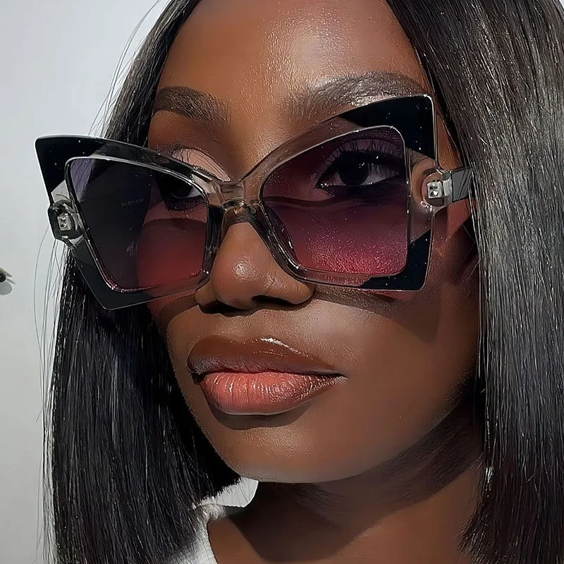 レトロアウトドアサングラス女性男性ヴィンテージ蝶形メガネ新しいファッションフルフレーム UV 保護ゴーグル