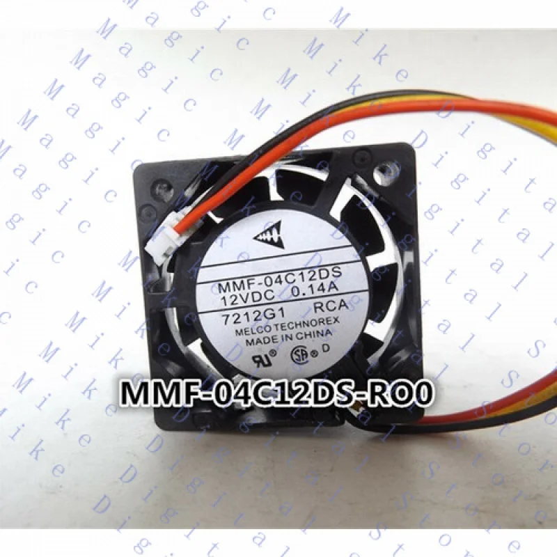 H  FOR Mitsubishi 4CM 4015 double ball inverter fan 12V 0.14A MMF-04C12DS-ROO 3 lines