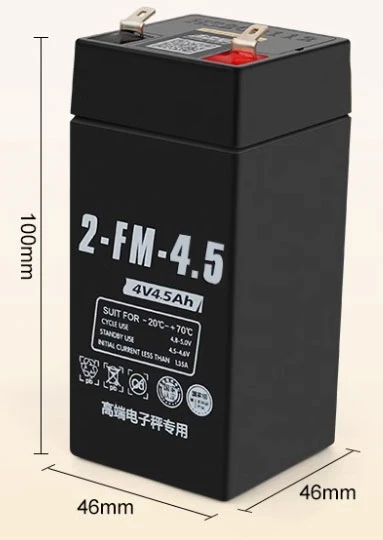 ALLCCX 4V 4Ah 20hr 4.5AH 5AH 6AH 6V Li-ion battery Accumulators Electronic scales