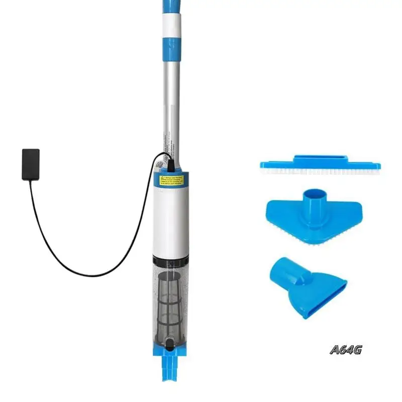 

3 In 1 Pool Vacuum Cleaner Rechargeable Handheld Cordless Pool Cleaner For Pool Cleaning Of Sand And Debris US Plug