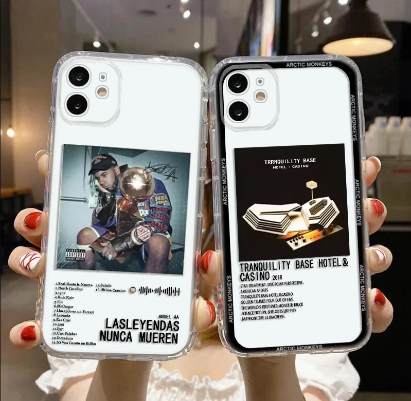 ARCTIC M-MONKEYS COOL Soft Case for Moto G9 E12 E22I E22 G52 G42 G32 G22 G23 P40 P30 Edge 40 50 Ultra E32 G04 G14 G84 G62