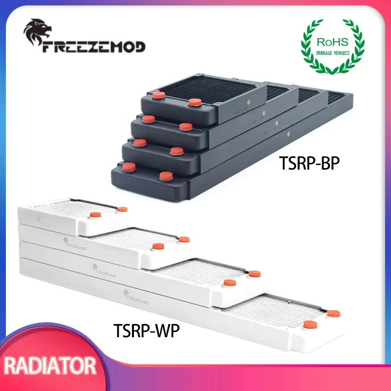 

FREEZEMOD Computer Pc Water Cooler 240/360/480mm Copper Radiator for 12cm Fan / G1/4 Thread / ROHS Certification / TSRP-BP360