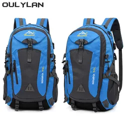 Hiking Laptop Daypack Trekking Climbing Back Bags Men Women Hiking Supplies 40L Water Resistant Travel Backpack Camping