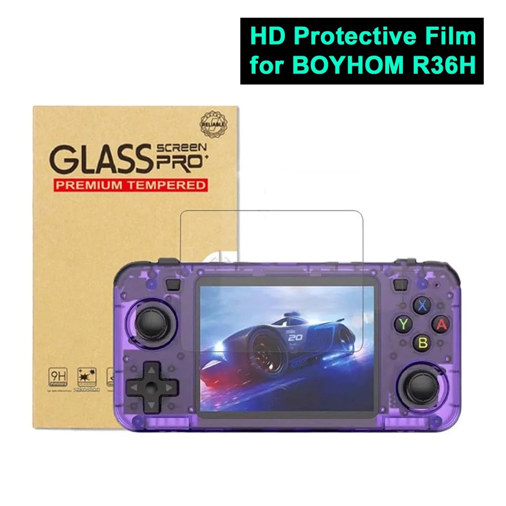 HD Protective Film for BOYHOM R36H Game Console 9H Hardness Tempered Glass Waterproof Scratch Resistant Screen Protector