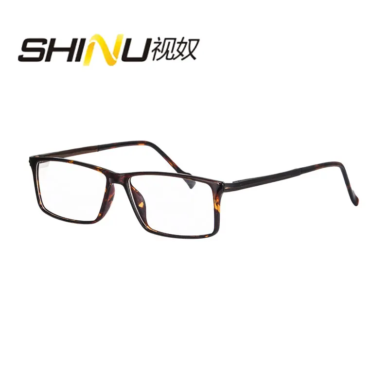 SHINU myopia glasses men custom prescription optical lenses anti-reflective blue light blocking photochromic as buyer request