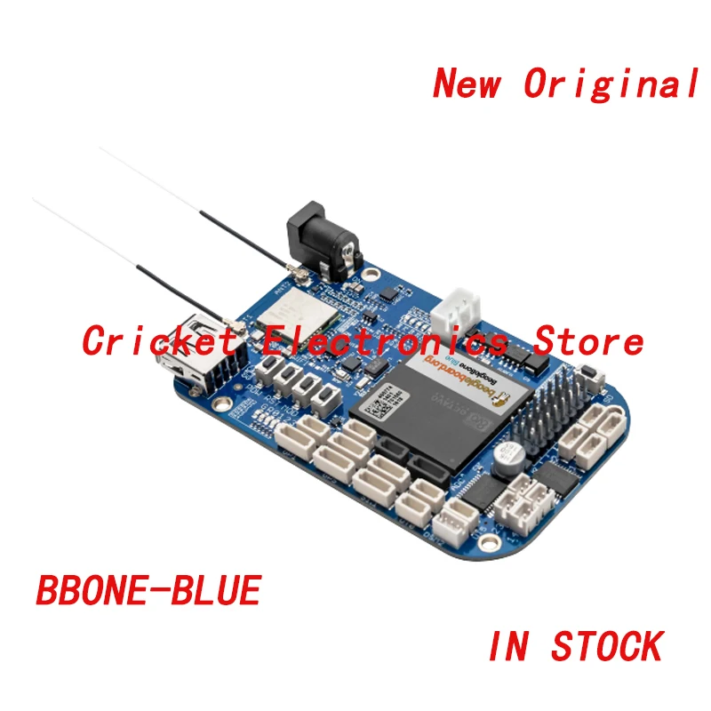 BBONE-BLUE BeagleBone Blue, OSD3358, ARM Cortex-A8, 512MB RAM, 4GB eMMC, Wi Fi, Bluetooth, JST-SH