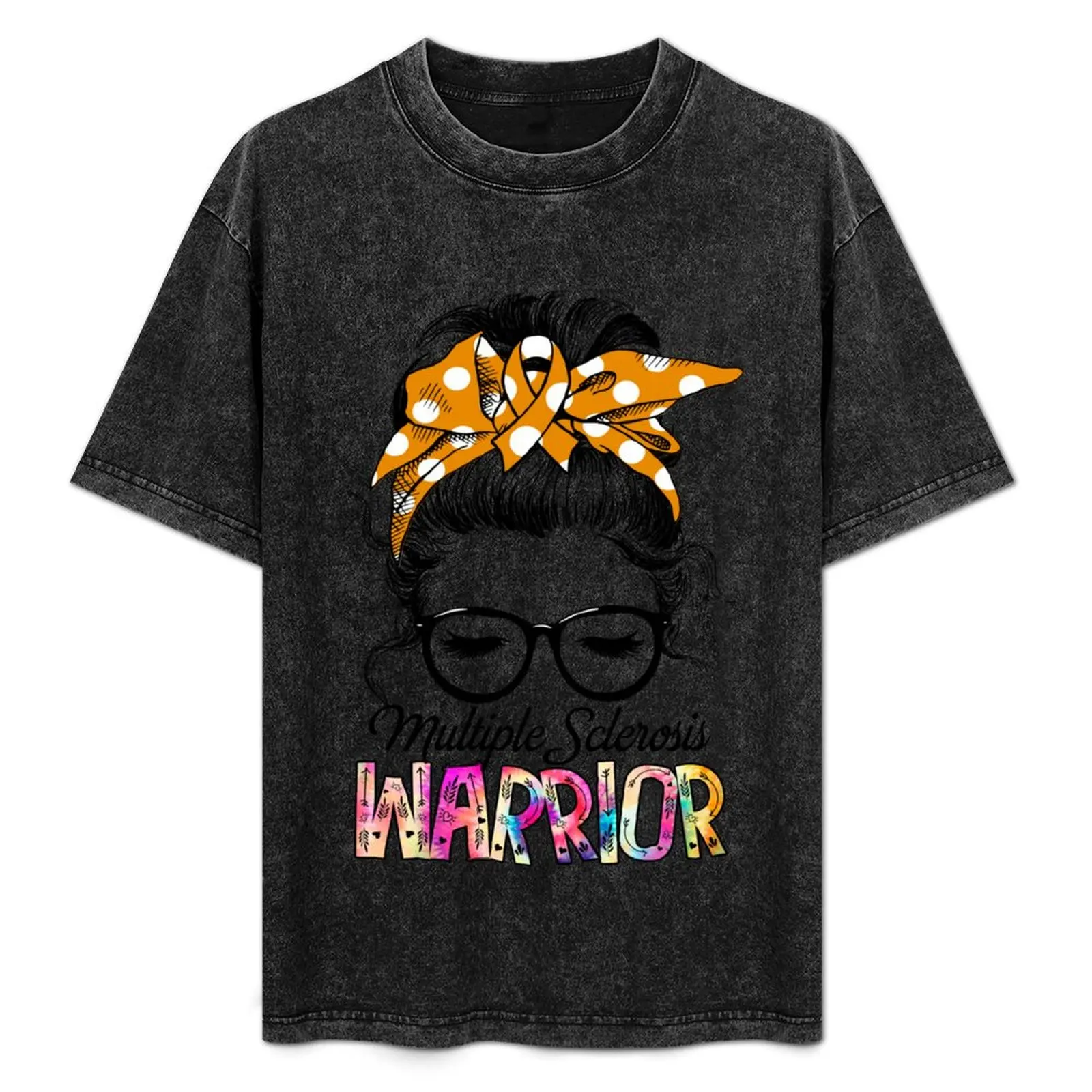 Multiple Sclerosis Awareness - Multiple Sclerosis Warrior - Support Multiple Sclerosis Gifts T-Shirt anime mens vintage t shirts