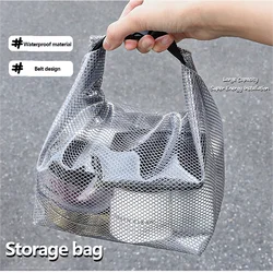 Large Capacity Storage Bag Brand Quality High Beauty Shopping Bag Snap on Portable Handheld Type Toilet Bag Makeup Bag