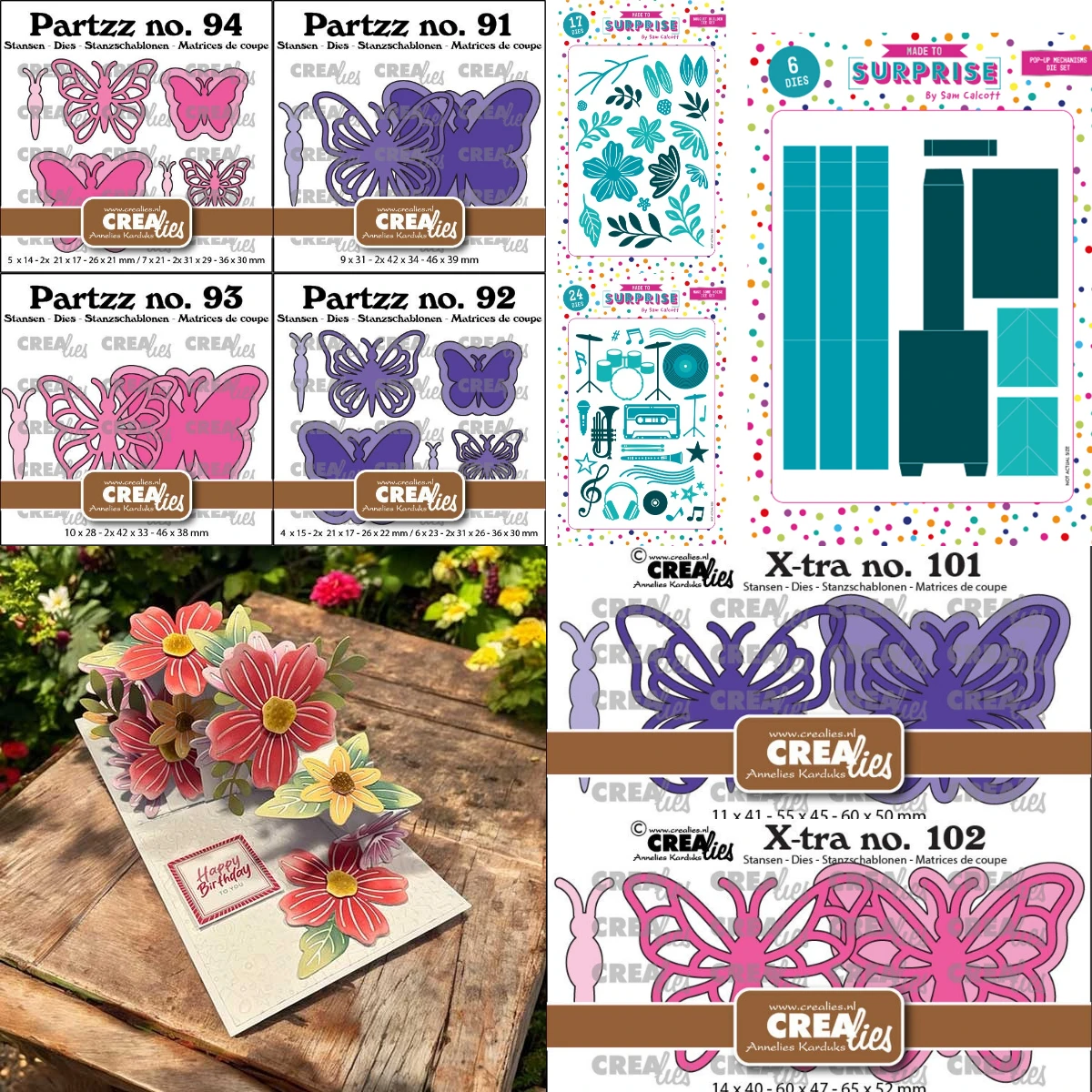 

Bouquet Builder Butterfly Flower 2025 New Dies For Diy Scrapbooking Crafts Maker Photo Album Template Handmade Decoration