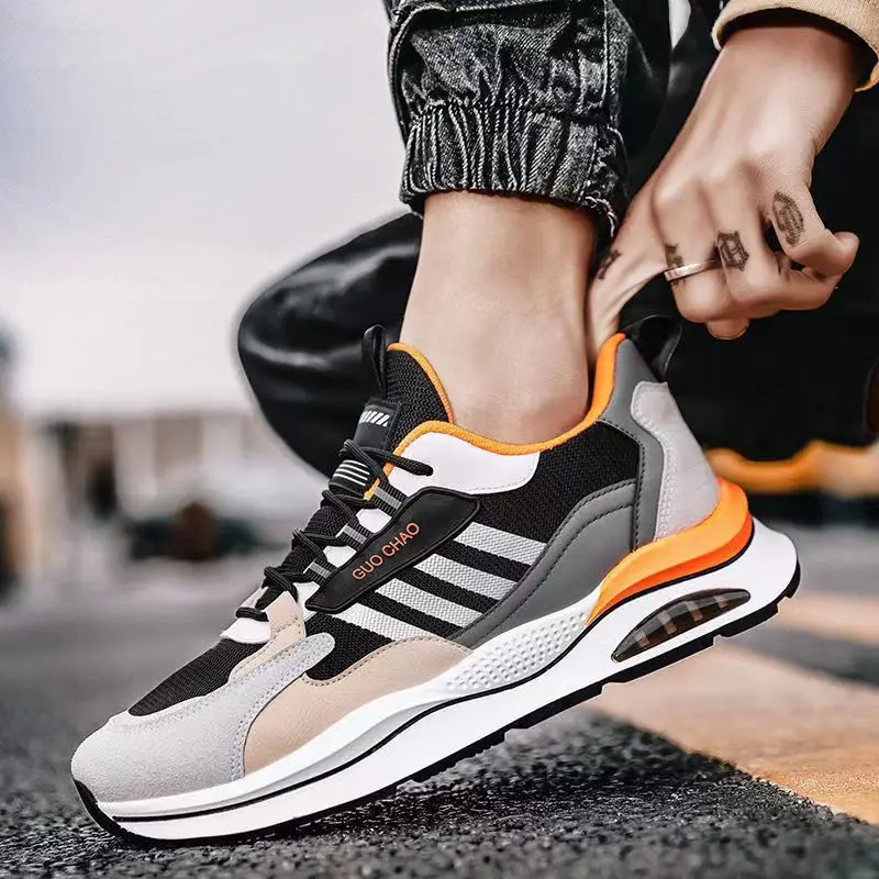 New Running Shoes Men Sneakers Fashion Lightweight Trainers Breathable Walking Shoes Comfortable Athletic Sport Shoes for Men