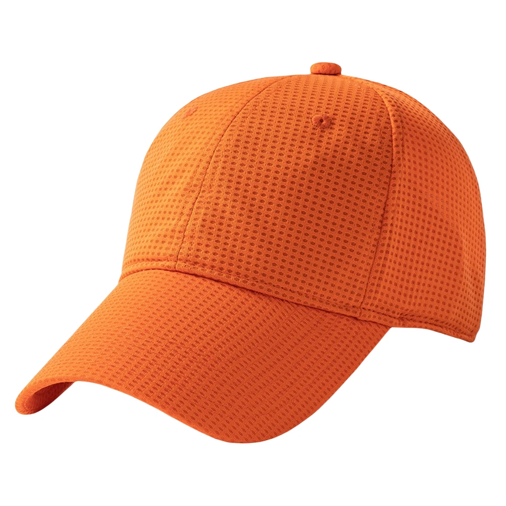 Breathable Quick-Dry Athletic Mesh Long Peak Baseball Cap Summer Snapback Hats for Men And Women Big Head Sizes 55-65cm Sun Prot