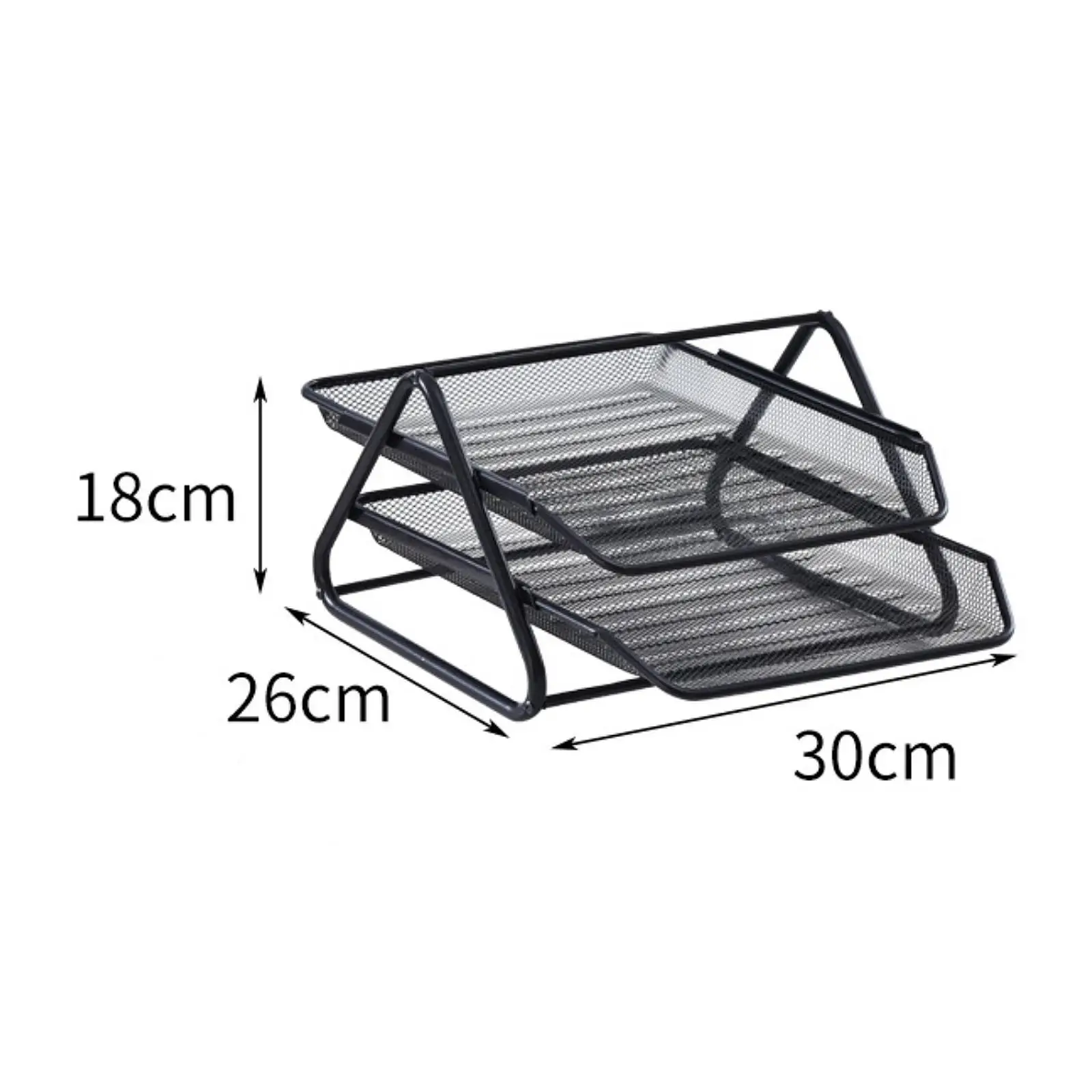 Imagem -06 - Metal File Sorter Organizer Bandeja de Papel Carta Prateleira Tidy Tiers Pasta para Workspace Desktop