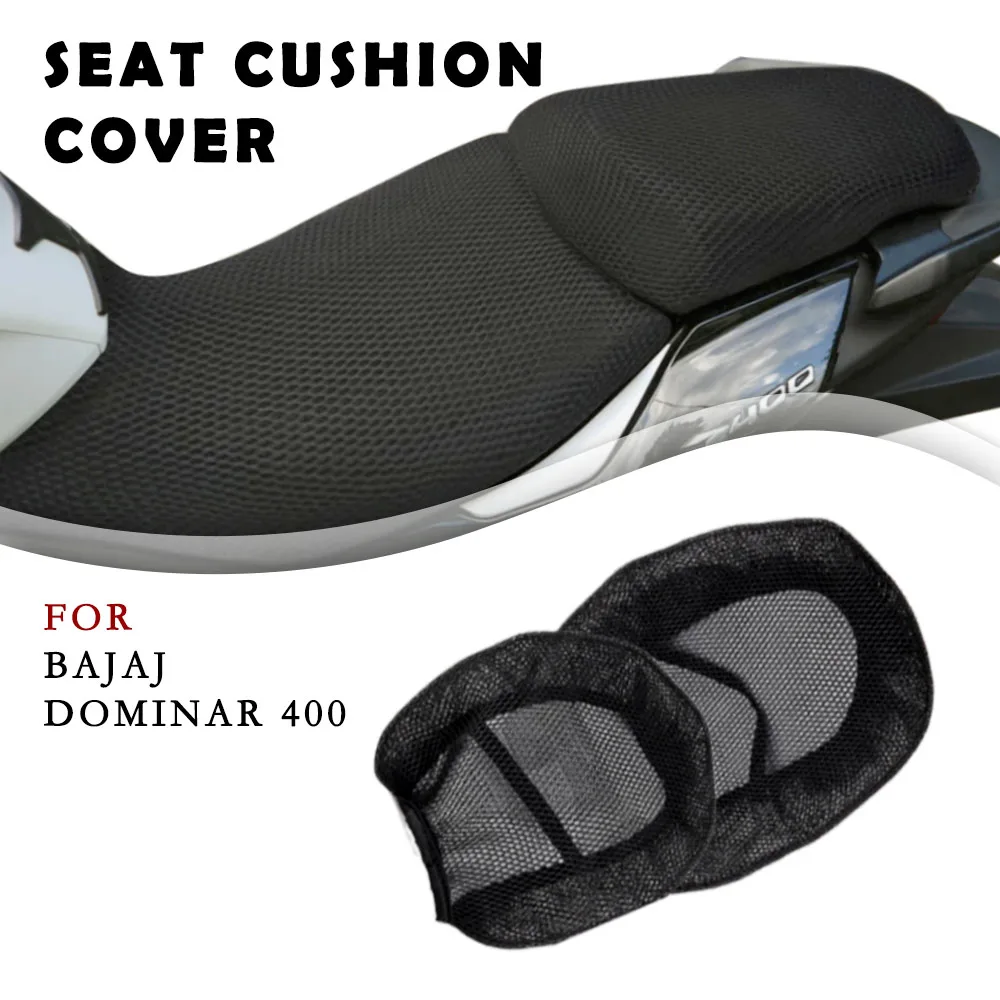 Accessories Motorcycle Seat Cover For Bajaj Dominar 400 UG 400UG Dominar400 Seat Protect Cushion 3D Airflow Seat Cover