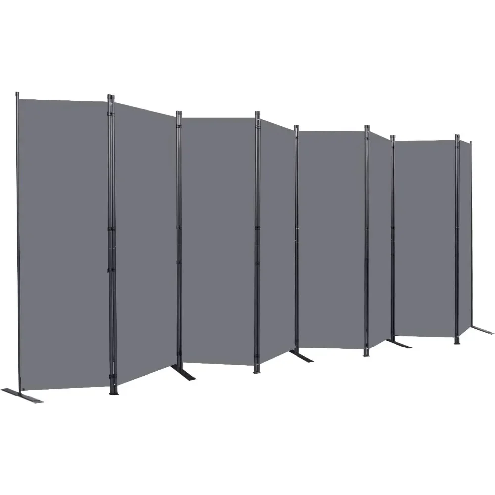 176''W Fabric Dividers for Room Separation, Used for 8-panel Partition Room Dividers in Dormitories, Studios, and Offices