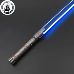 TXQSABER Lightsaber Designded Shield V2 Neo Pixel SD RGB Metal Hilt FOC Blaster Smooth Swing Lasersword Toys for Adult Coplay