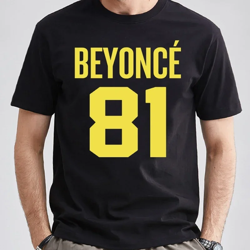 Beyonce 81 T-shirt Beyonce Born 81 Years Old Men's and Women's Casual Street Stay Beyonce Renaissance T-Shirts