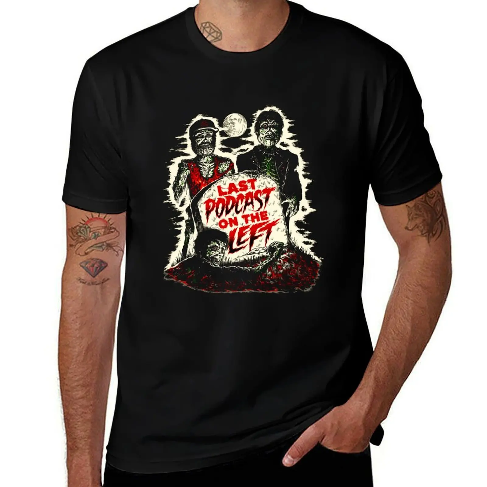 Last Podcast T-Shirt Casual Fashion Print Tee Top T-Shirt