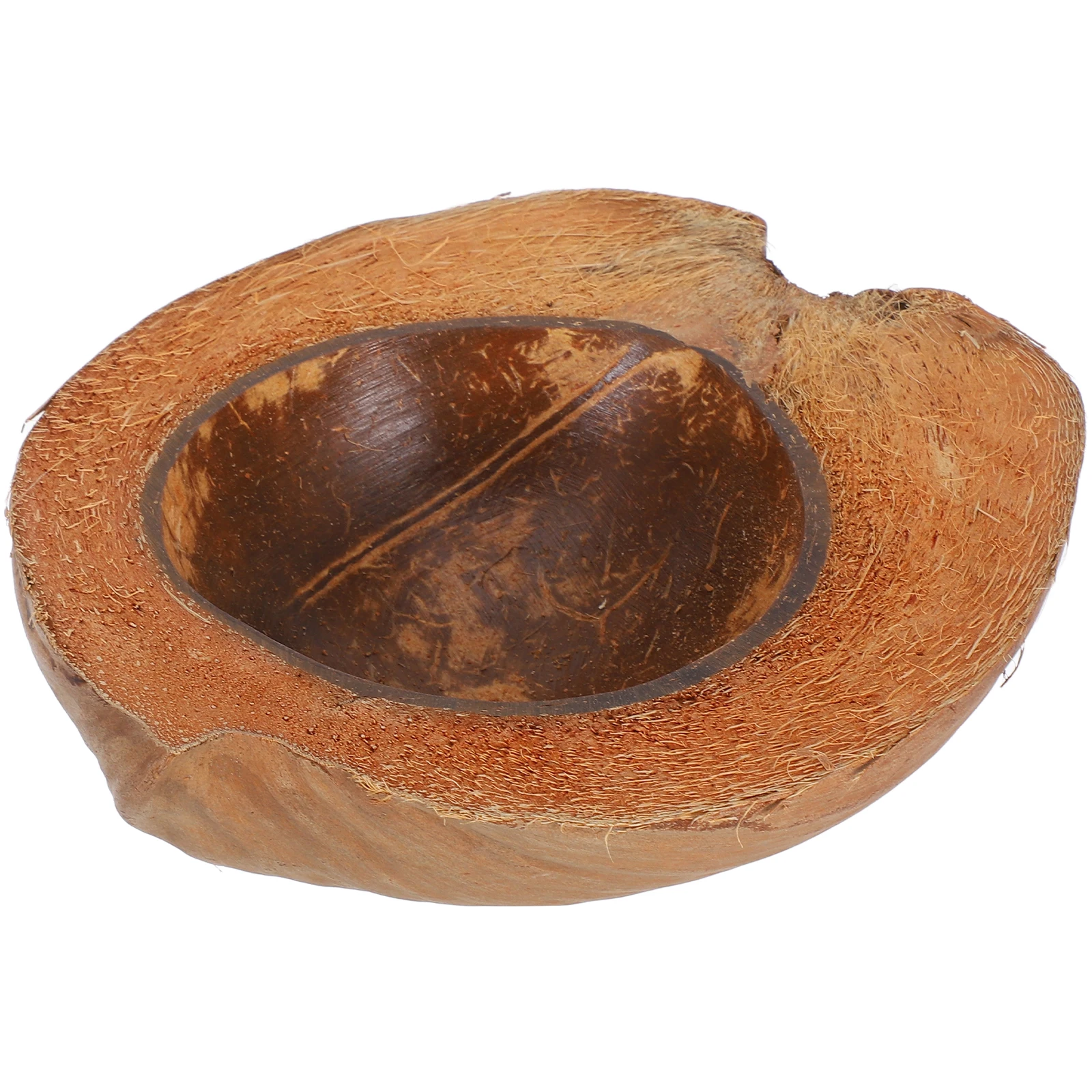 

Coconut Shell Bowl Natural Salad Decorative Multi Purpose Food Container Coconuts Made Bowls Household Fruit Storage Kitchen Use