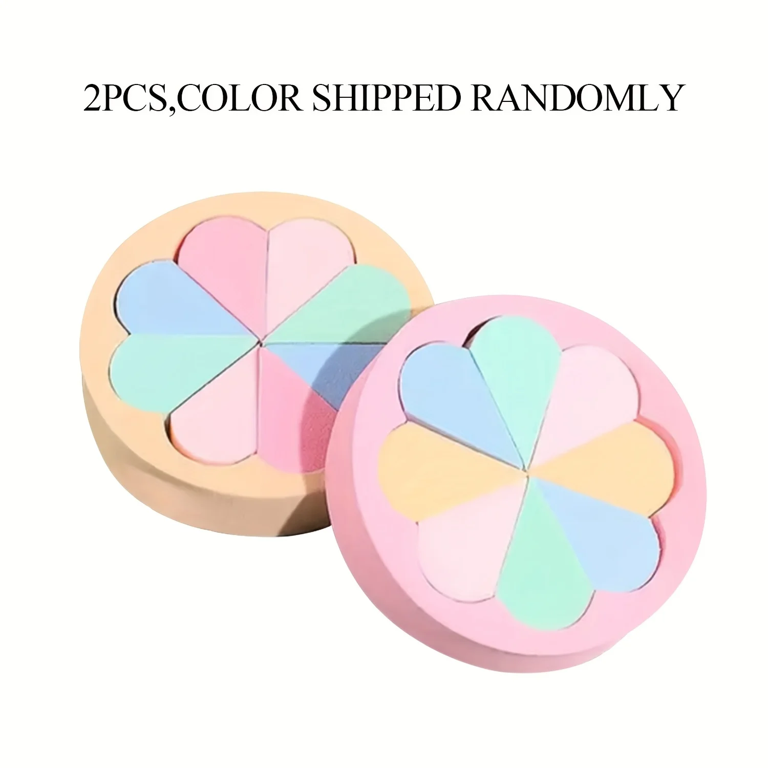 مرقع متعدد الألوان - تصميم متعدد الطبقات ثلاثي الأبعاد، غير ماص لكريم الأساس السائل