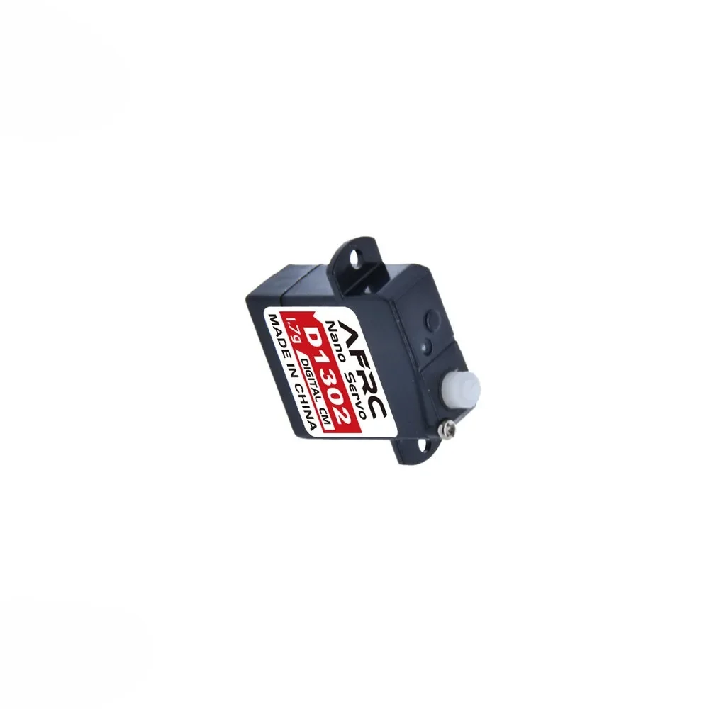 

AFRC D1302 Subminiature Digital Servo 1.7g Coreless Motor for RC Plane Car 0.04ec Fast JST Plug or JR Connector Indoor 3D Flig