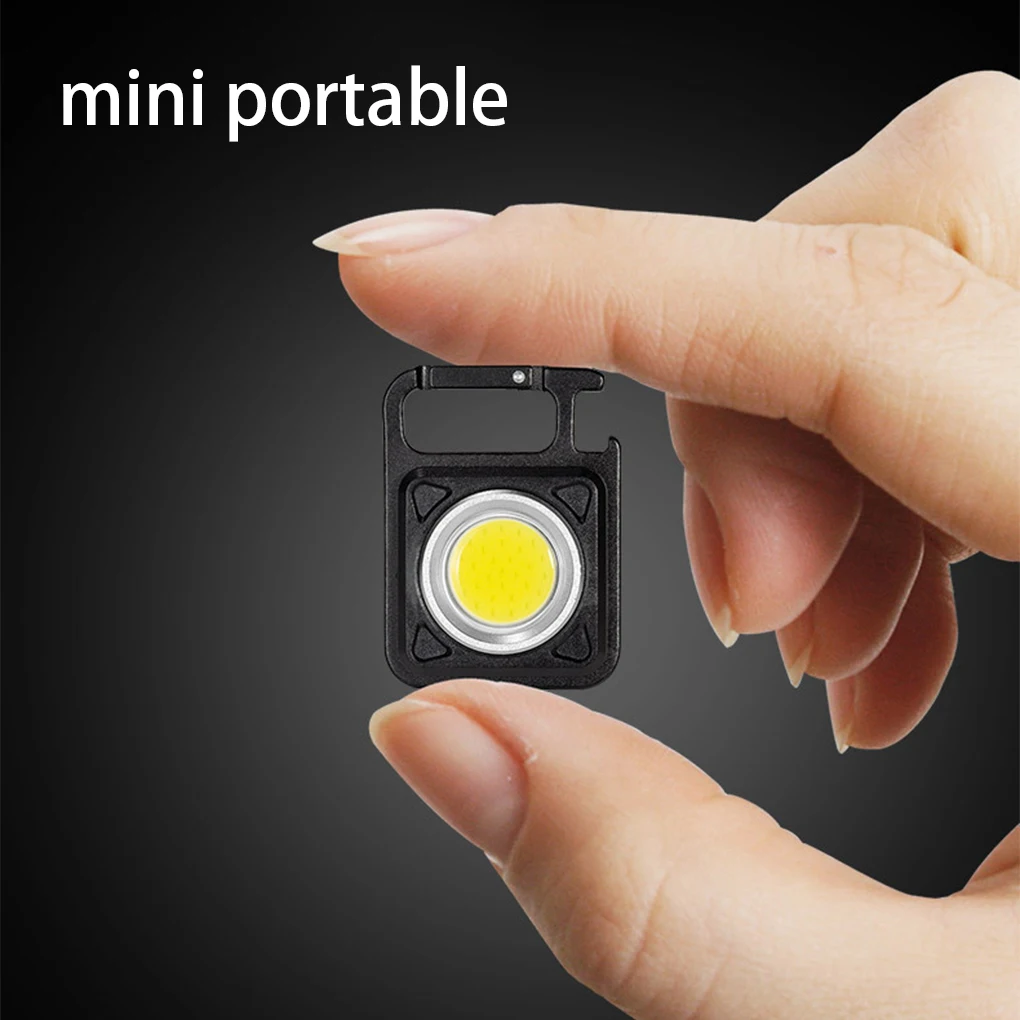 Outdoor Camping Pocket Work Light Mini LED Flashlight Magnetic 800 Lumens Rechargeable Spotlights accessory