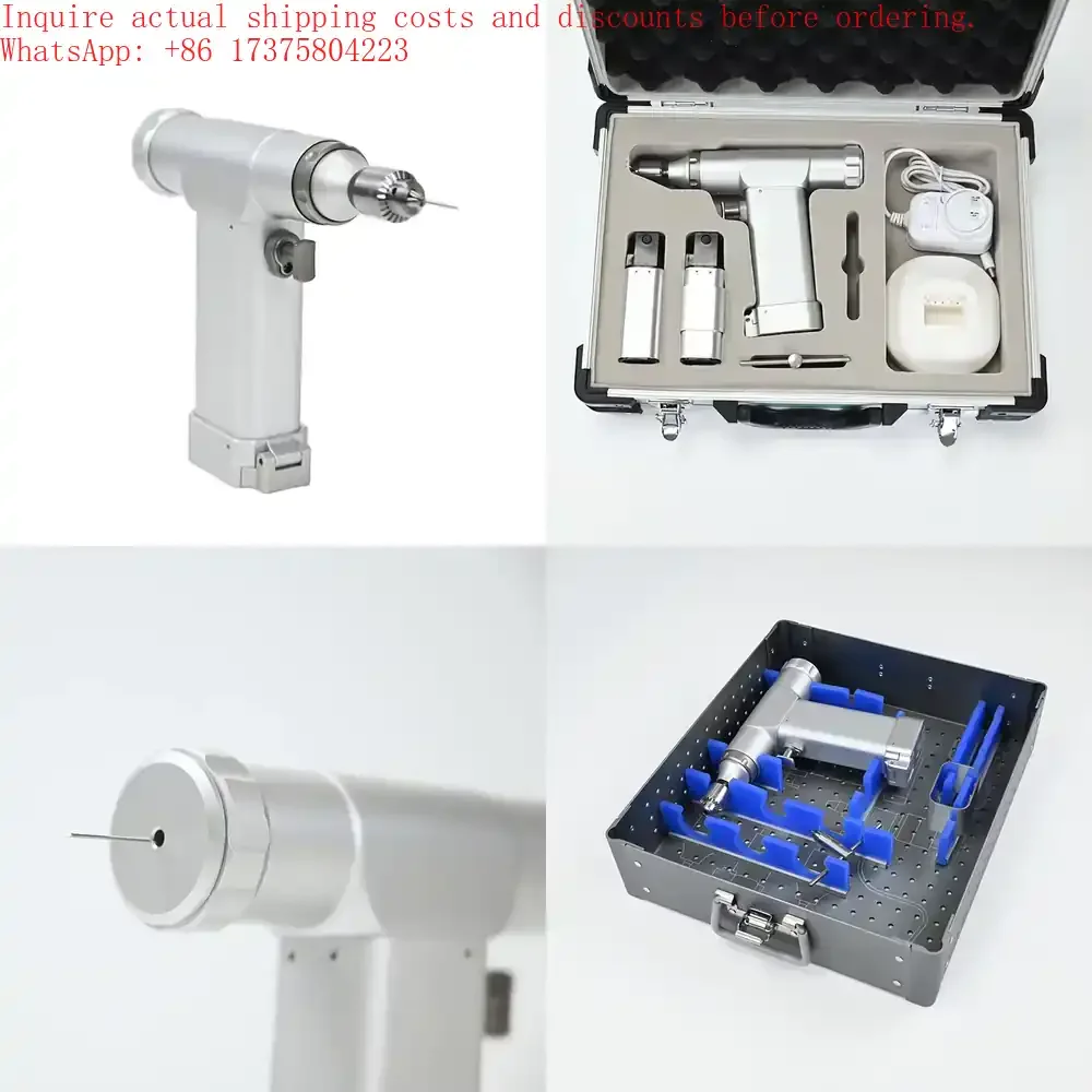 Kit de Ferramentas Elétricas Veterinárias de Alta Precisão para Microfresadora: Instrumentos Canulados para Animais