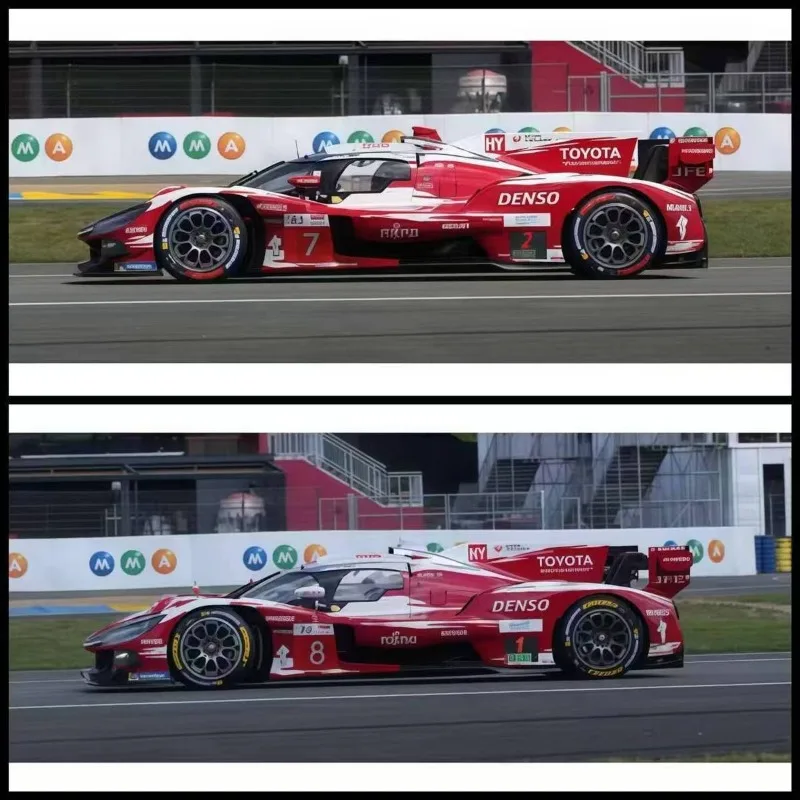 SPARK 1:64 TOYOTA TR010 HYBRID 2026 Le Mans 24H Endurance Race Die-Casting Alloy Car Model Collection Souvenir.
