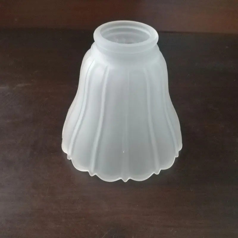 Lamp Accessories Glass Lampshade European-Style Chandelier Ceiling Lamp Wall Lamp Dining-Room Lamp Frosted Glass Lampshade Shell