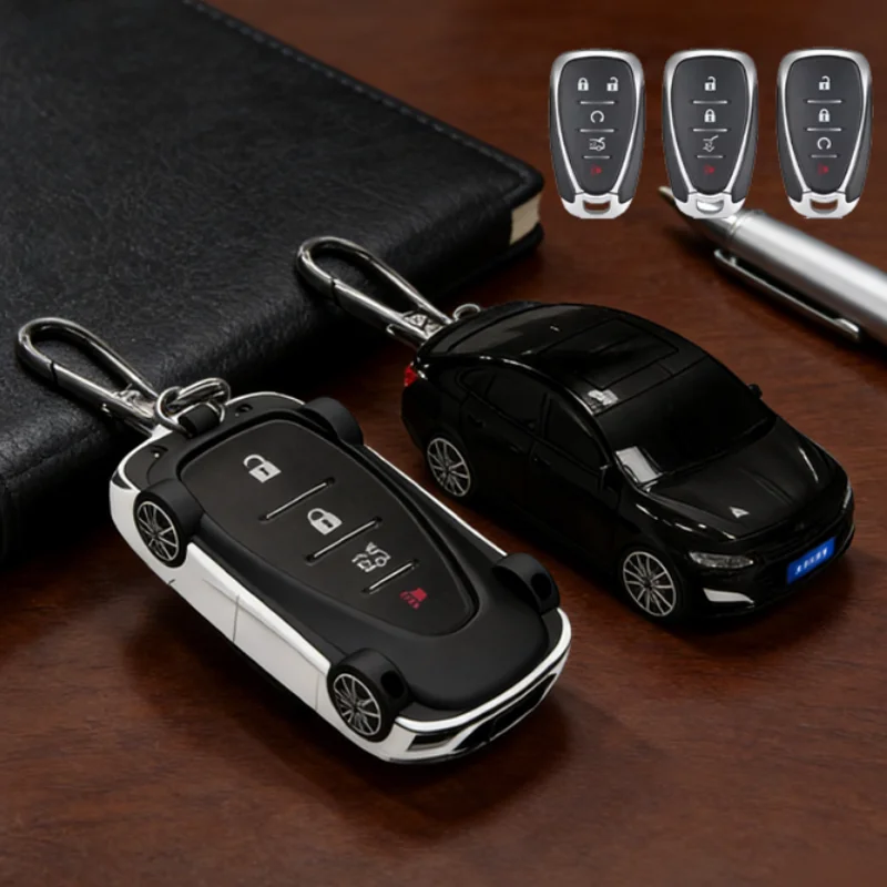 Für Chevrolet Malibu Auto Modell Fernbedienung Schlüssel Fall für Blazer Traverse Camaro Cruze Equinox Spark Trax 3 4 5 6 taste Schutz Fob