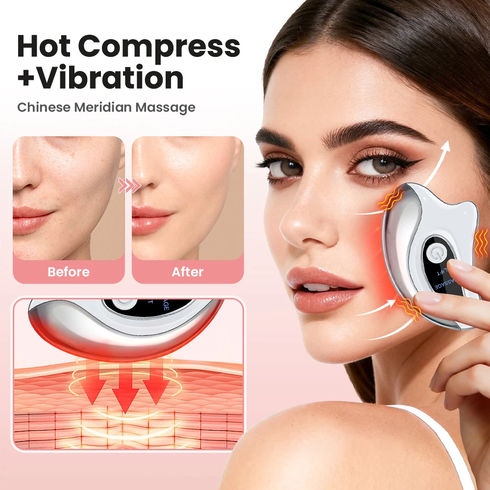 Heavy Equipment Lift - Electric Gua Sha Face Massager with