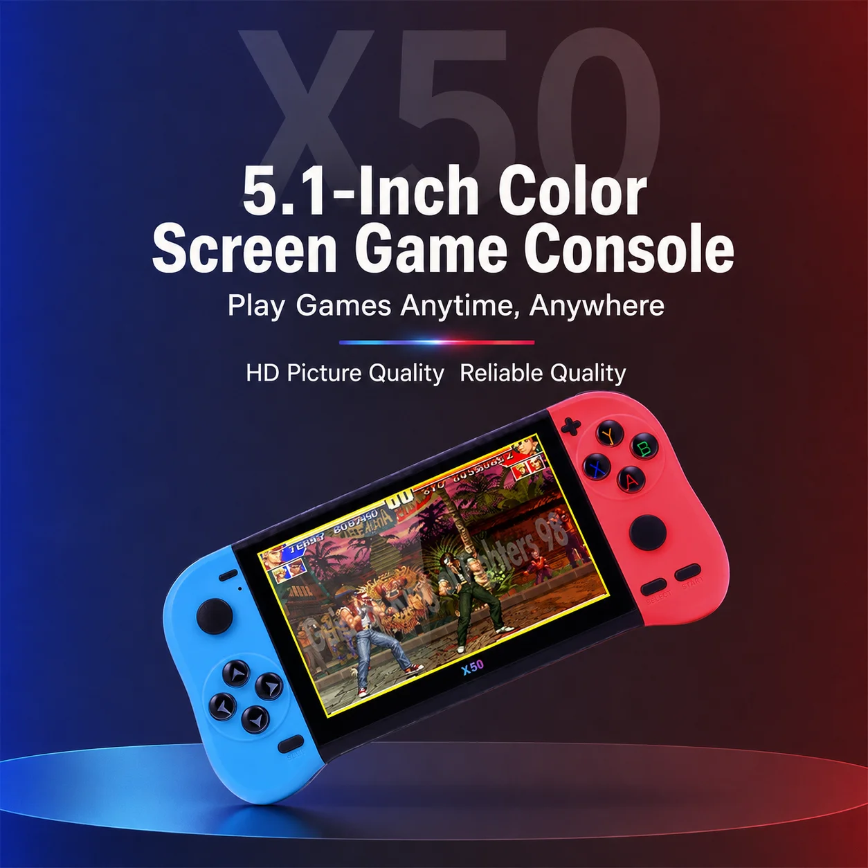 X50 Portable Retro Handheld Ga - Gaming Console G90 recension och pris