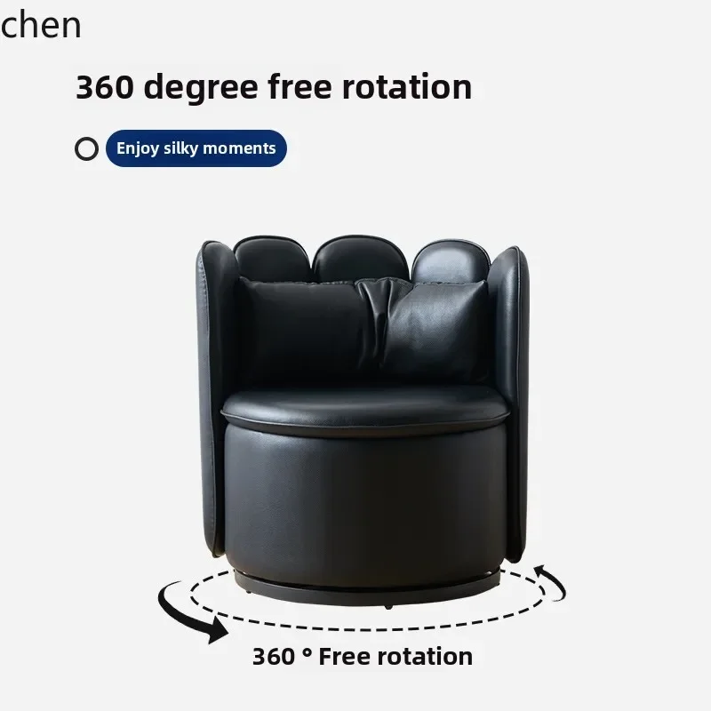 premium sofa chair creative single leather living room small apartment single leisure chair