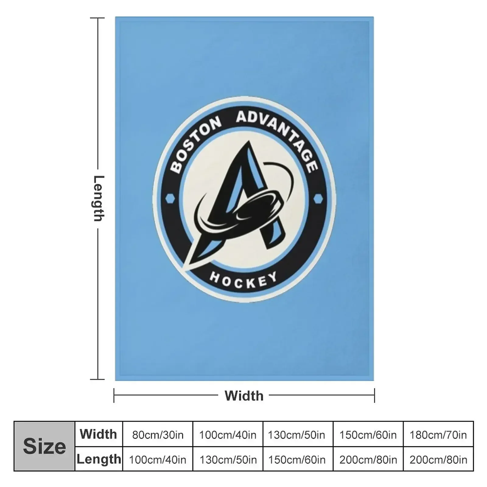 Boston Advantage Throw Blanket couch cozy soft plush fuzzy picnic outdoor blanket
