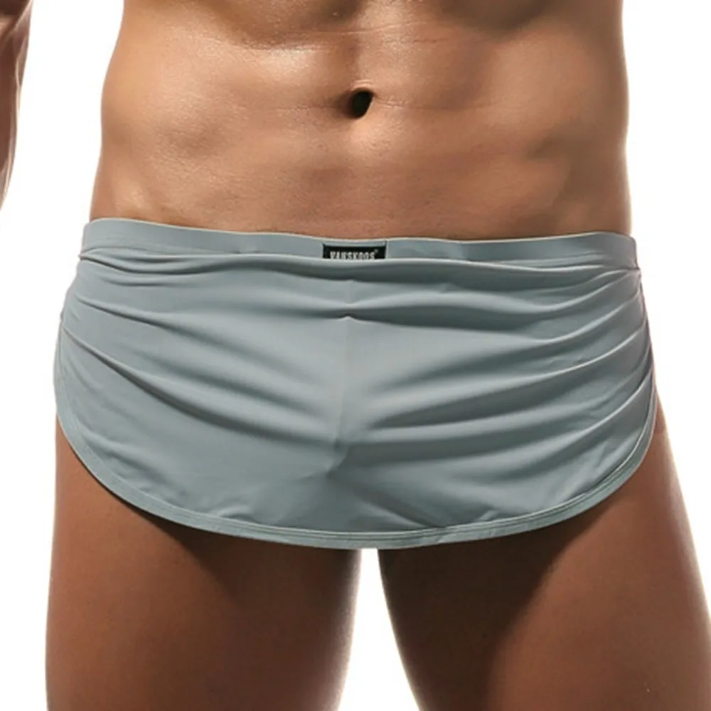 

Sexy Men's Panties Home Casual Boxers Shorts With Pouch Thongs Elastic Low Rise Man Underwear Underpants