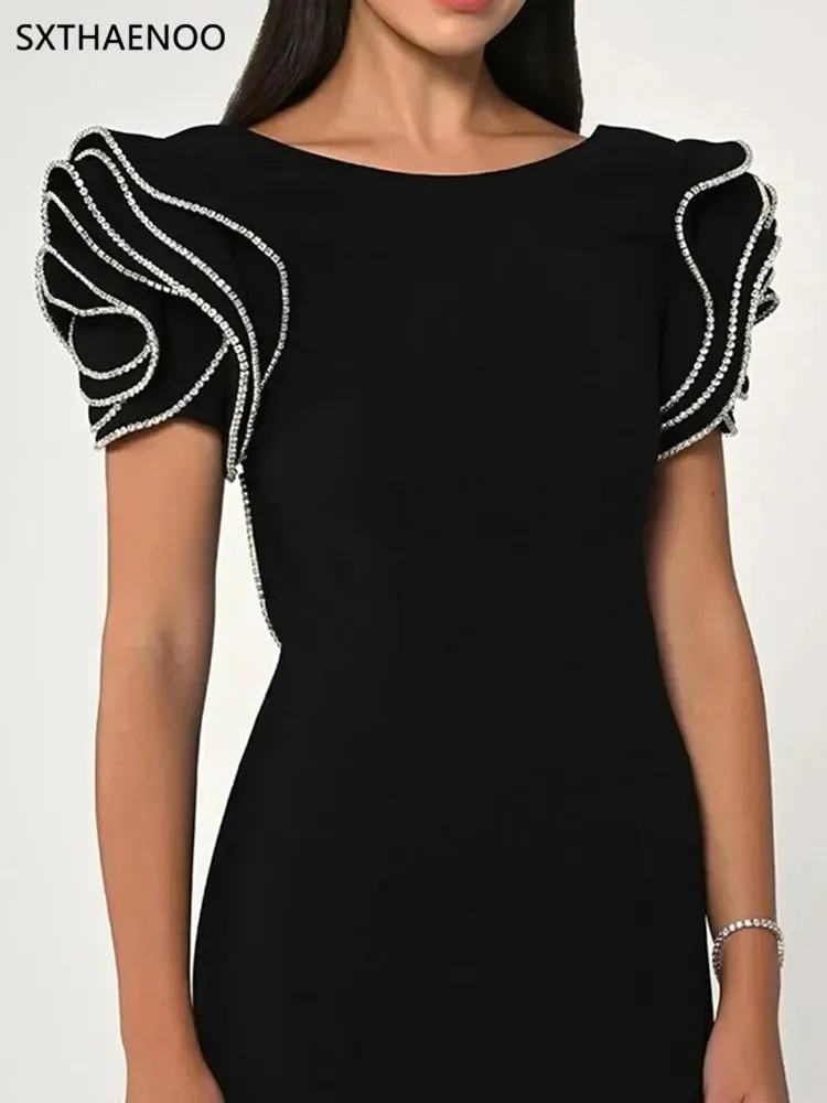 sxthaenoo vestidos para mujer long dress vestido largos evening dress 2025 party summer luxury robes longues woman clothing robe