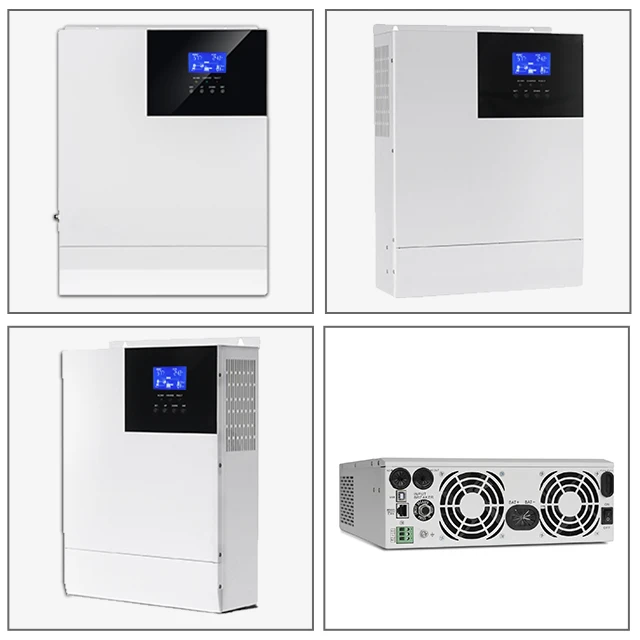 Easun Inverter pengontrol pengisi daya MPPT, Inverter tenaga surya hibrida Off Grid 3000W gelombang sinus murni USA 120V 24V