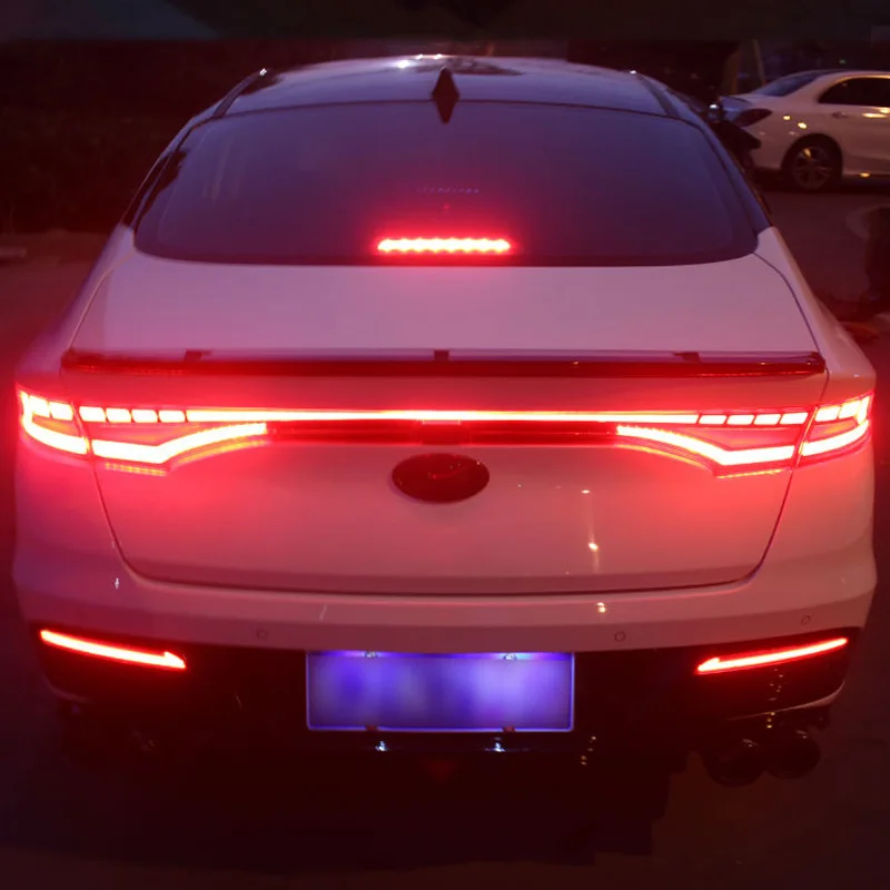 

Car Tail Lamp Tail Light Modified LED Through Tail Lamp Light Running Lights Turn Signal For Hyundai Lafesta 2019