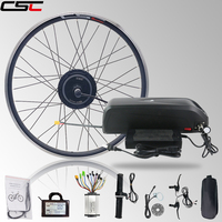 CSC 48V 500W hub motor cassette Wheel electric bike Conversion Kit with 48V battery 26in 27.5inch 29in 700C Engine for ebike Kit