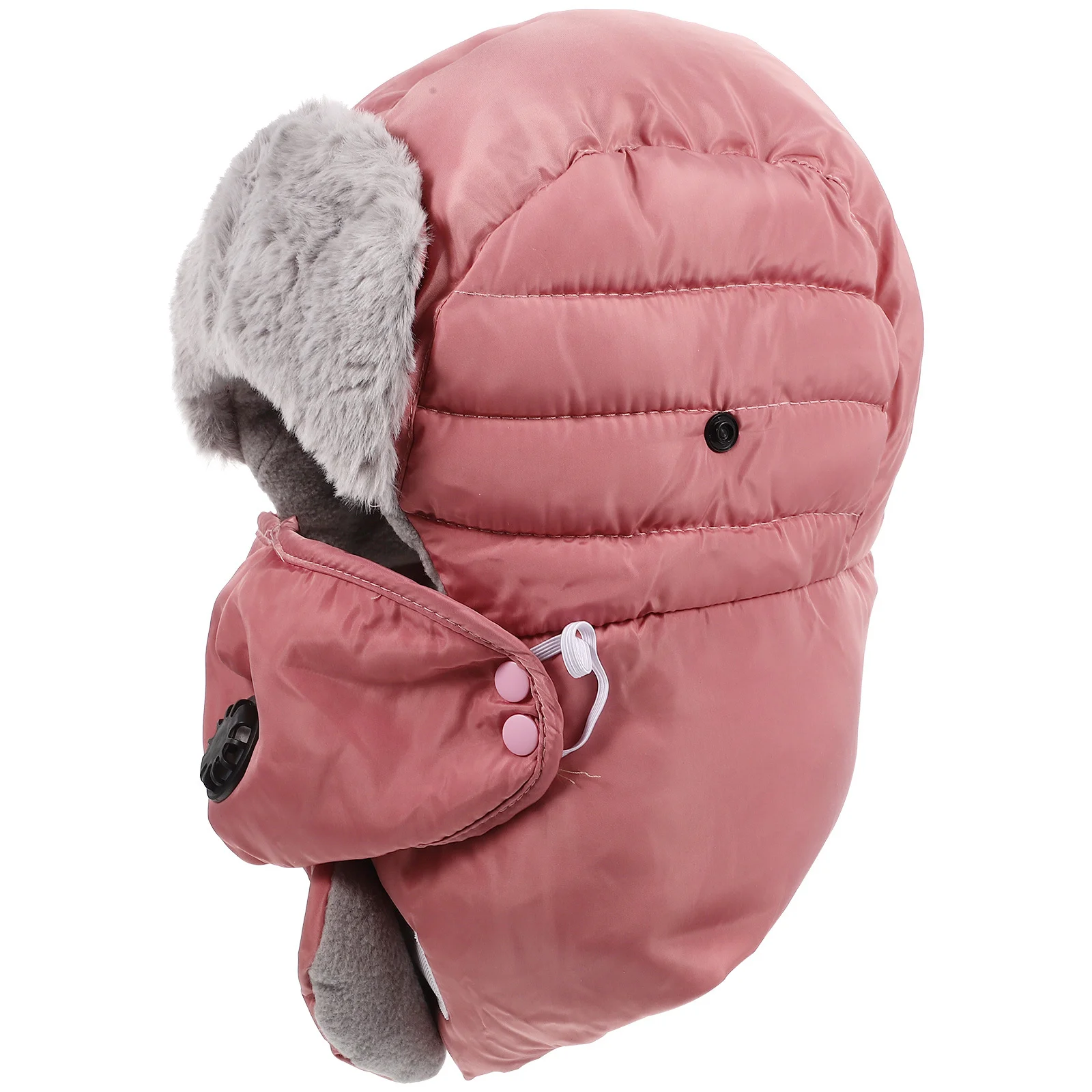 

1Set Winter Windproof Hat with Mask Cold Weather Protection Warm Cotton Fabric Skiing Camping Hiking Outdoor Activity Headwear